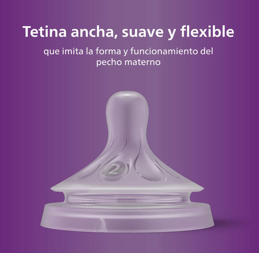 Tetinas Natural Response Avent 6m+ Flujo 5 Repuesto