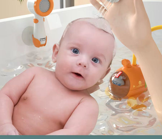 Submarino Regadera De Baño Para Bebe Juguete Ducha Tina