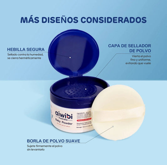 Polvo Corporal Para Bebe Sin Talco Aiwibi
