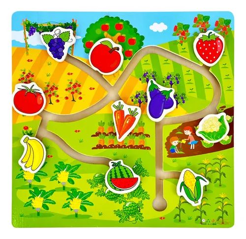 Juguete Encaje Sensorial Madera Secuencia Lógica Cognitiva