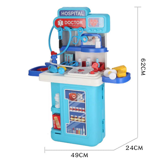 Set Doctor Medicina Juguete Maleta Juego De Roles Niños