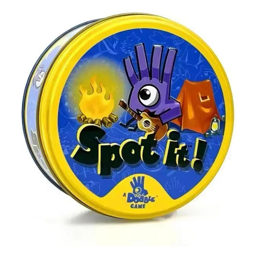 Juego De Cartas Mesa Game Spot It Camping