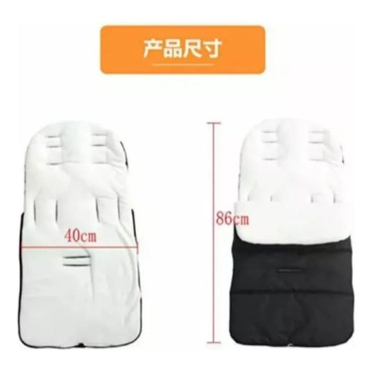 Saco Para Coche Bebé Impermeable Forro Polar Térmico