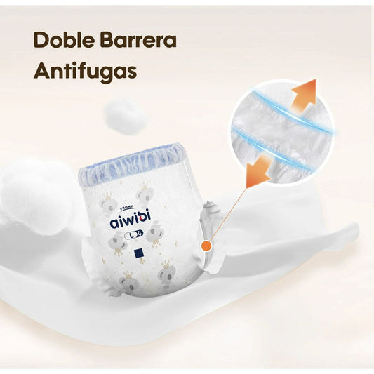 Pañales Aiwibi Pants Dulce Noche Calzoncillos Extra Grande (XG)