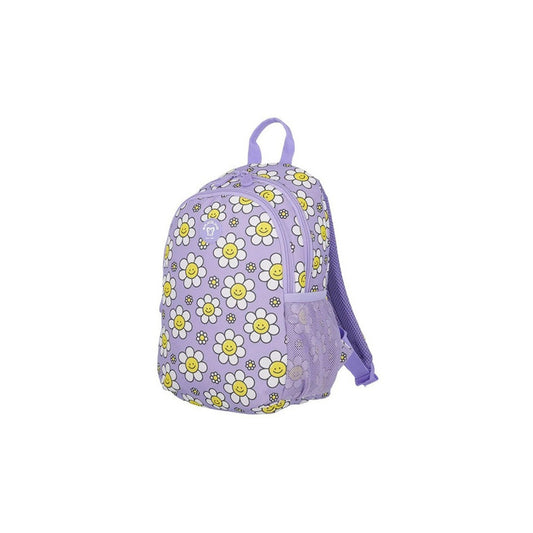 Mochilas Infantiles Saxoline 13 Litros Color Lila Flores
