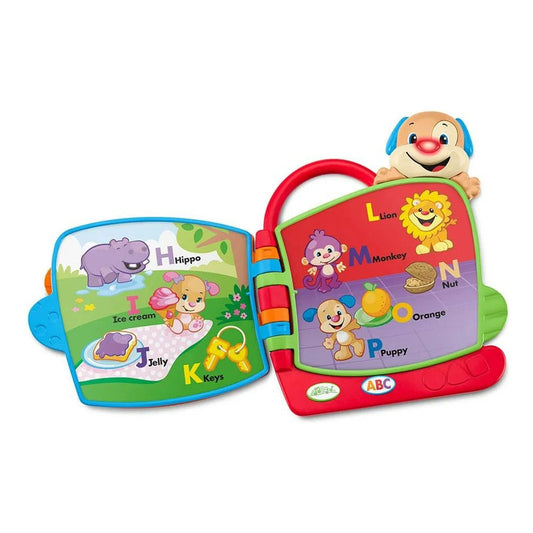 Juguete Libro Abc De Perrito Rie Y Aprende Fisher Price