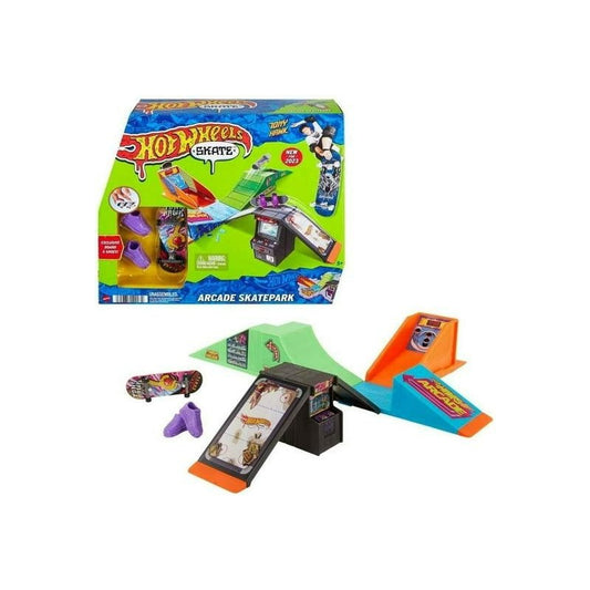 Pista De Juguete - Hot Wheels Skate Estación Niños Skatepark Salón De Juegos