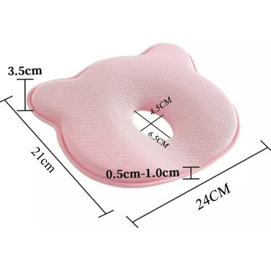 Almohada Para Bebés Cojín Cabeza Plana