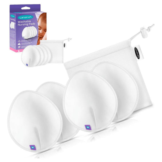 Absorbente Reutilizable Apósitos De Lactancia Lansinoh 4pzs
