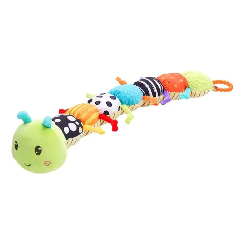 Peluche Gusano Sensorial Oruga Niños Multicolor Infantil