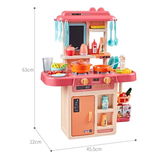 Cocina De Juguete Con Luz- Sonido- Vapor- Utensilios Niños