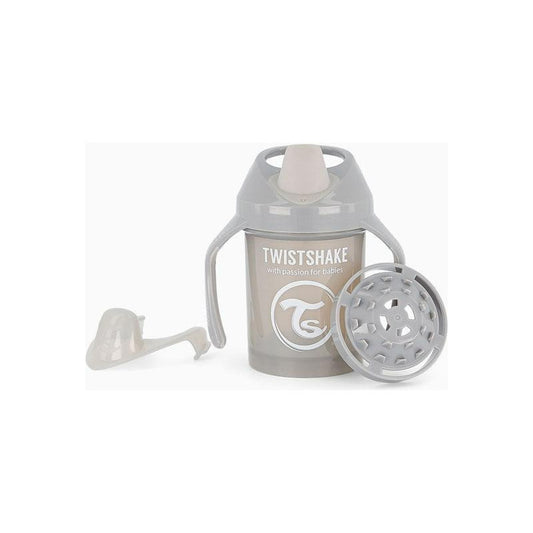 Vaso Anti Derrame Mini Cup 230 Ml Twistshake Gris Liso