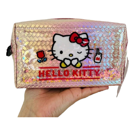 Estuche Lapices-cosmeticos-multiusos Hello Kitty Kawaii Niña