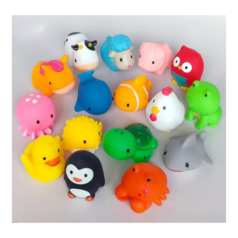 Pack Juguetes De Baño Para Niños Flotan En El Agua