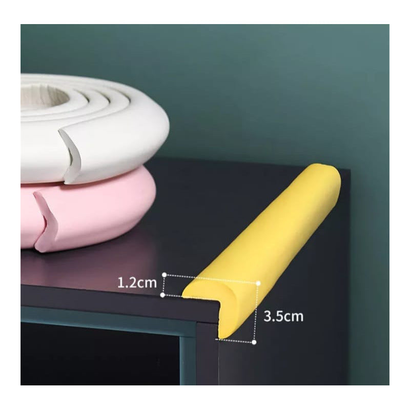 Protección Anti Golpes Goma Para Bordes De Mesas Y Muebles