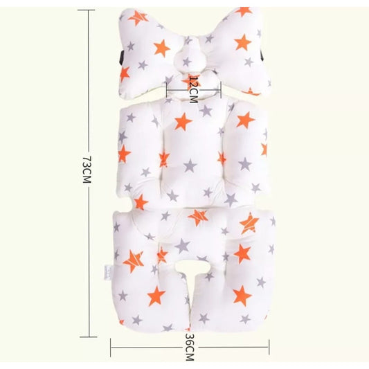 Cojín Acolchado Para Coche -silla De Auto- Multiusos Bebé