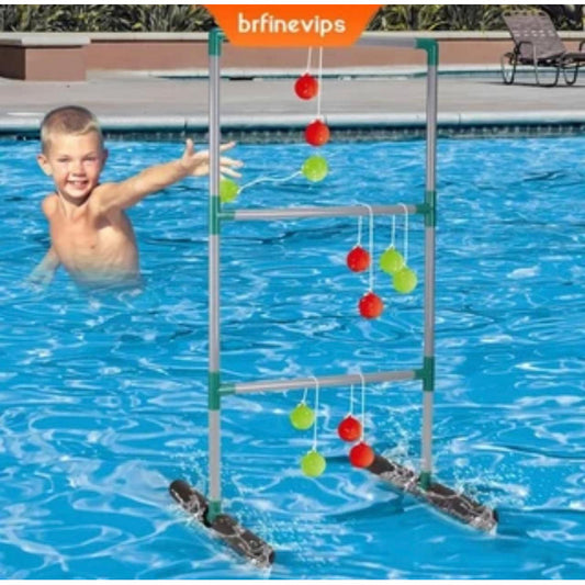 Juego Acuatico Lanza Pelotas Competencia Piscina
