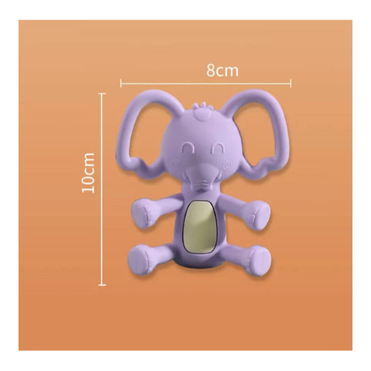 Mordedor Silicona Elefante Bebé Rasca Encías