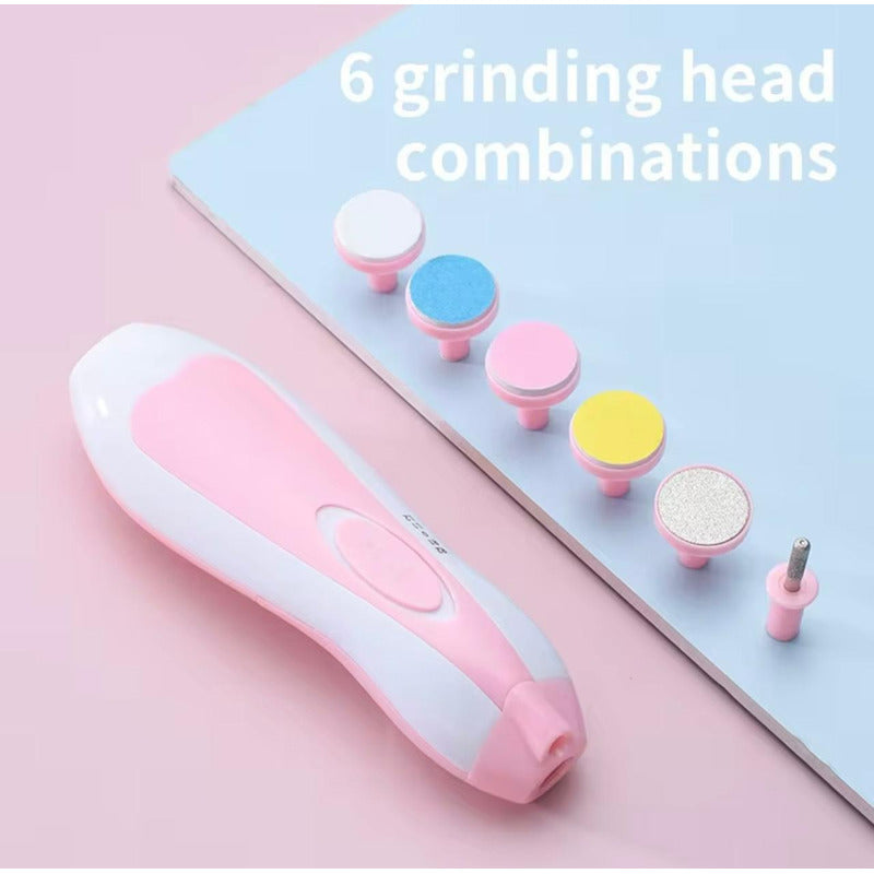 Lima De Uñas Para Bebe Eléctrico/ Cortador De Uñas Bebe