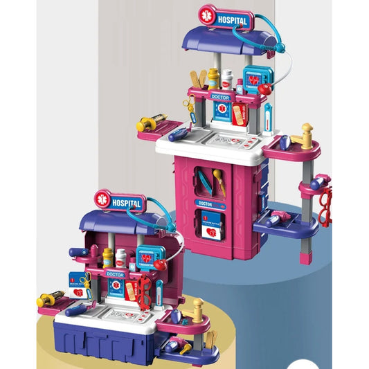 Set Doctor Juguete Maleta Juego De Roles Niños