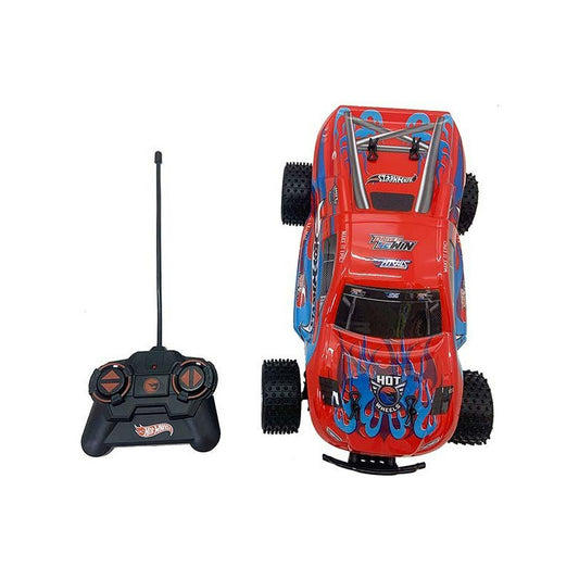 Juguete Auto Control Remoto Adventure Amortiguador Hotwheels Rojo Auto