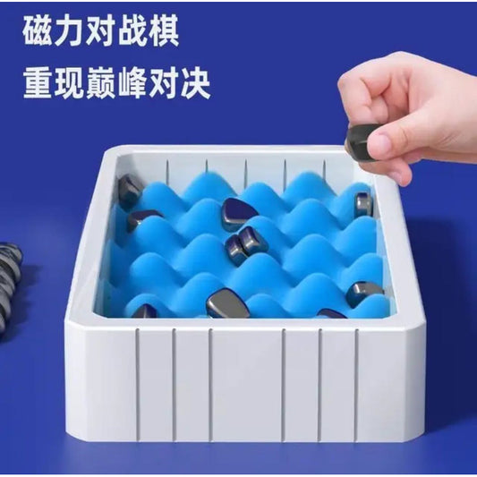 Juego De Mesa Magnetico Competencia De Imanes Niños