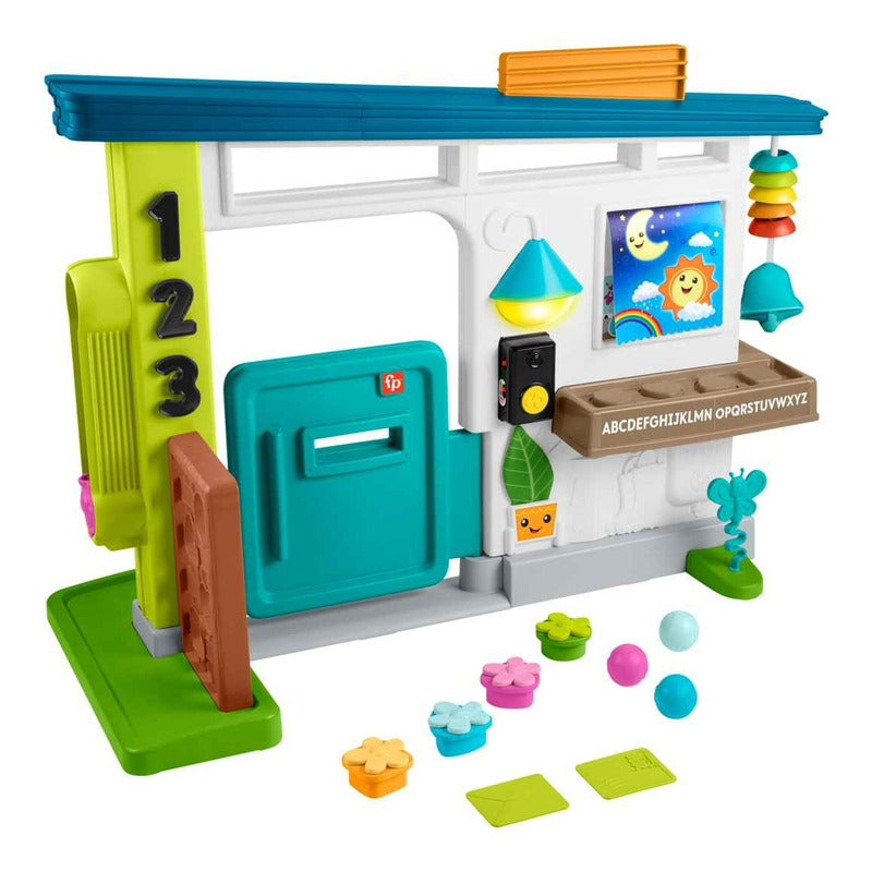 Fisher-price Juguete Para Bebés Casa Deluxe De Aprendizaje Multicolor