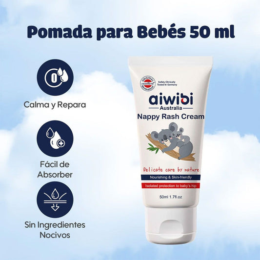 Pomada Para Bebé Rosadura - Irritación De Pañal Aiwibi 50 Ml