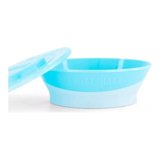 Twistshake Bowl Para Comida Bebé Azul Pastel Lisa Unicolor