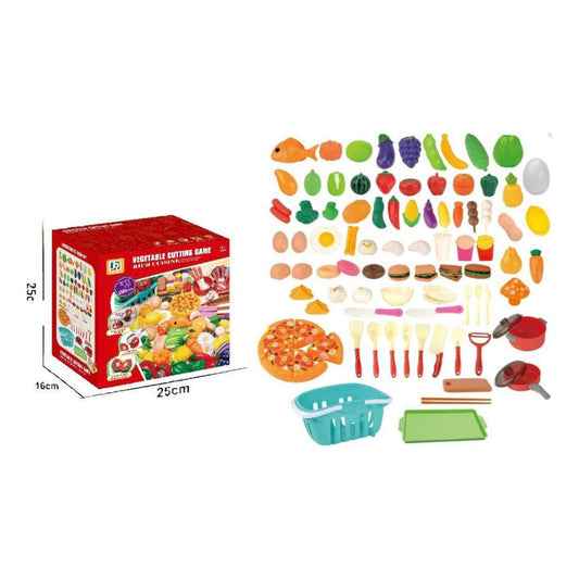 Set Corta Frutas-vegetales - Utensilios De Cocina Niños