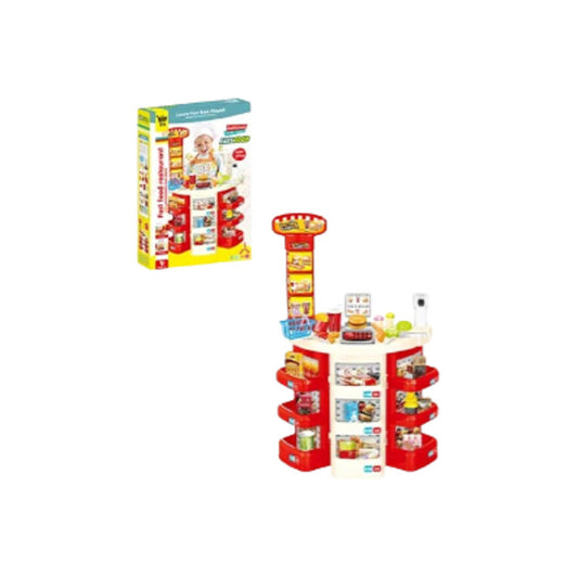 Set Juguete Juego De Rol Restaurant Alimentos - Niños