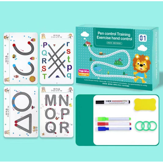 Juego De Coordinación De Trazos Manual Mágicos Niños