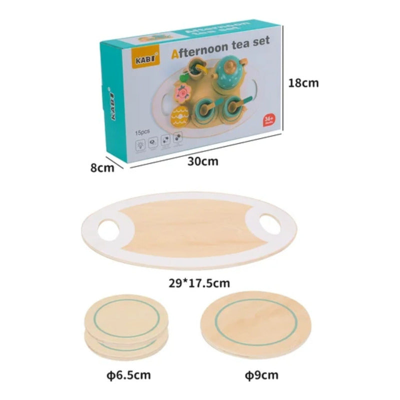 Set Juego De Tazas De Té Juguete Didactico Niños