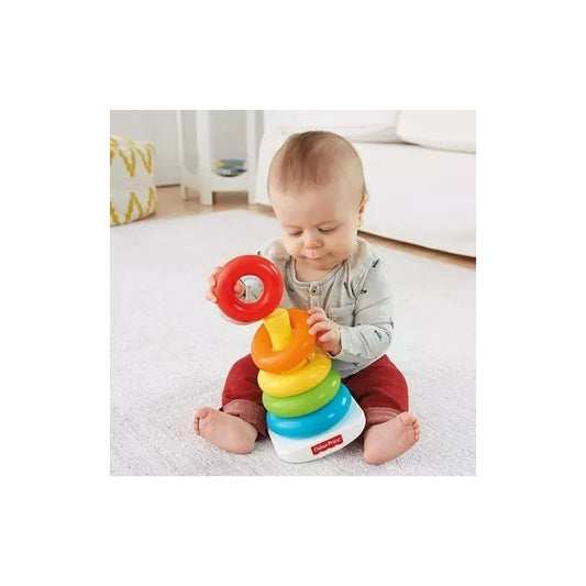 Pirámide Fisher Price De Argollas Aros Juguete Ecológico