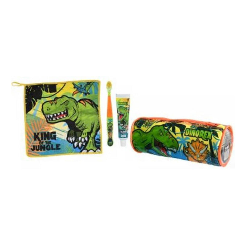 Set Dental Niños Con Estuche-cepillo-pasta Dental-toalla Peq