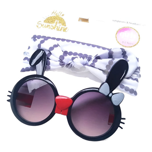 Pack Lentes De Sol Para Niñas Con Cintillo