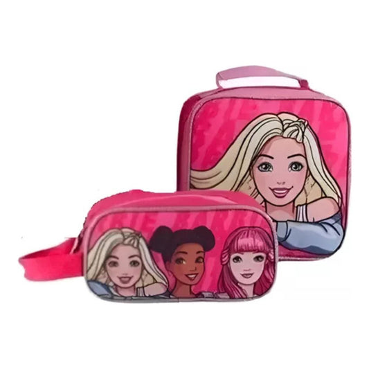 Mochila Infantil Con Rueda +lonchera+estuche Niños