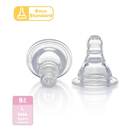 Tetina Pigeon Repuesto Boca Estándar Talla L +9m