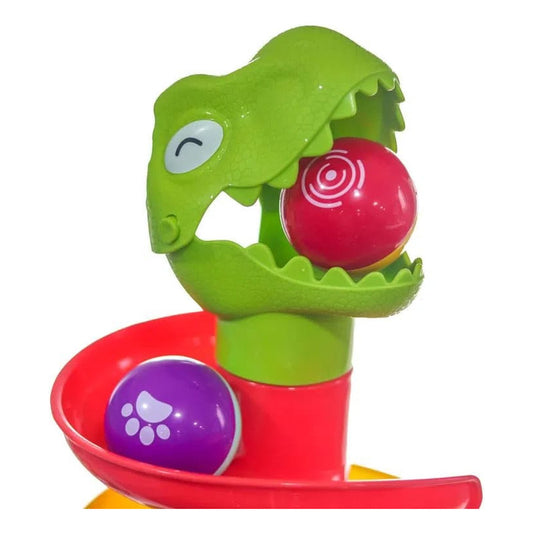 Juego Torre Tobogán Bebés Lanza Pelotas Didáctico