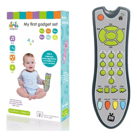 Juguete Control Remoto Musical Para Niños Y Bebes