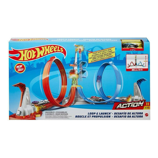 Pista De Auto Desafío De Altura Hot Wheels Multicolor
