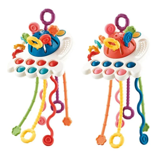 Juego Sensorial Para Bebe Educativo Montessori Silicona