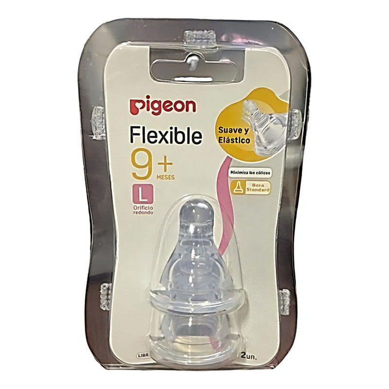 Tetina Pigeon Boca Standard Talla L 9+m