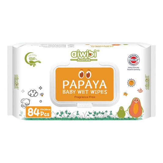 Toallas Húmedas Aiwibi Papaya Caja X 12 Paquete