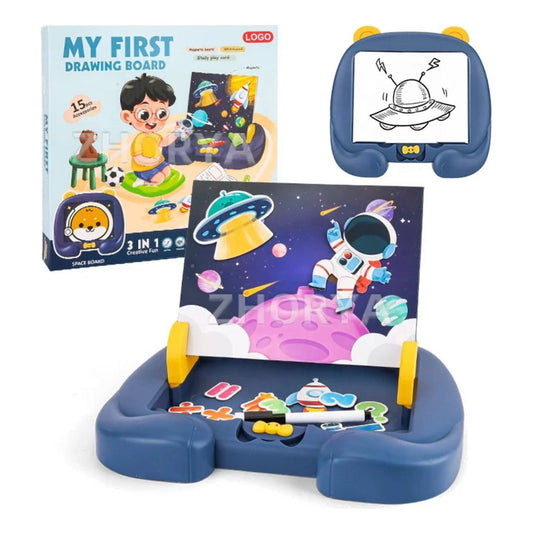 Pizarra Mágica Para Dibujos Astronautas Espacial Niños