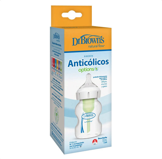 Mamadera Boca ancha Options+ 150ml Dr. Brown´s