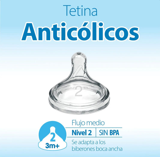 Tetina Boca Ancha Options+ 3M Dr. Brown’s