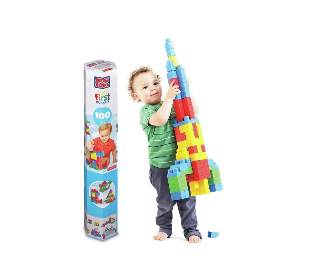 Juego De Mega Bloques De Construccion 100pzs Niños