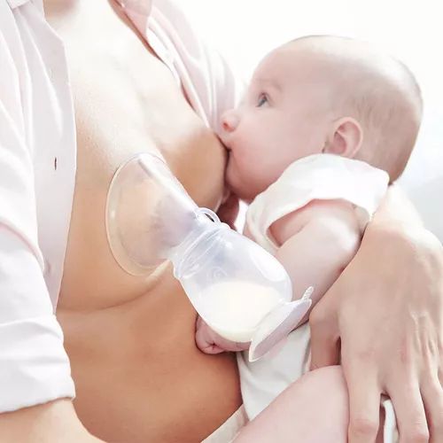 Recolector De Leche Materna De Silicona Libre De Bpa