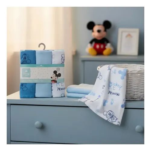 Tutos pack3 suavecitos minnie Bambino Celeste